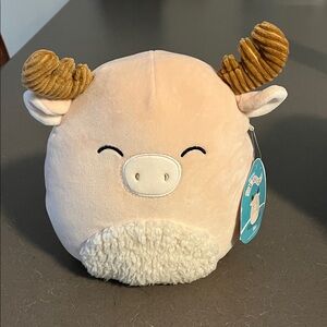 NWT Squishmallows-Ike Plush Deer Kids Stuffed Animal - Cream 9”